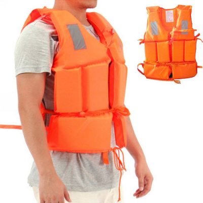 Figure 8 how do you put an offshore life jacket?