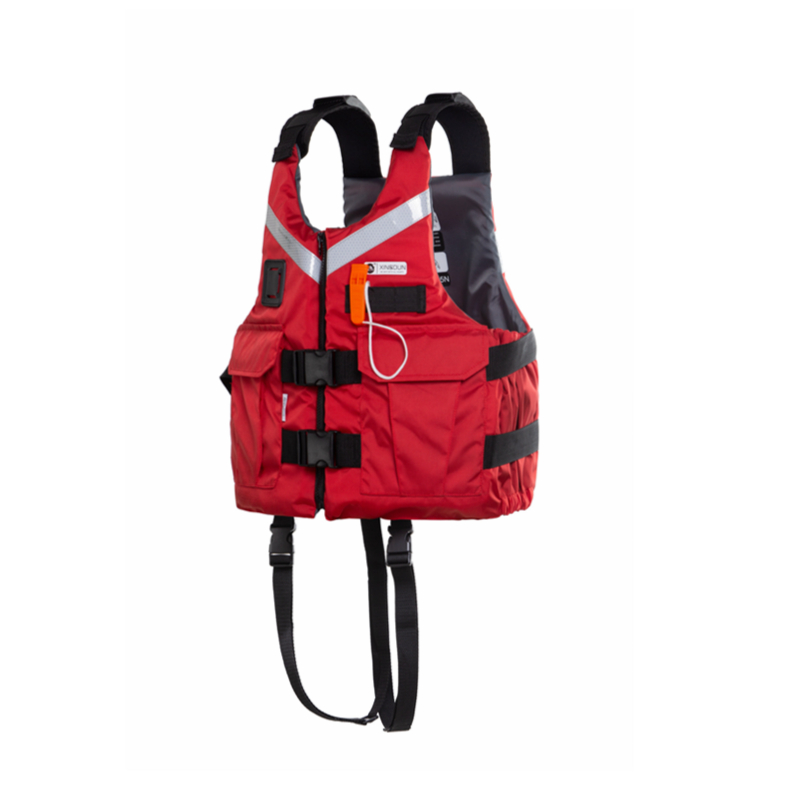 Red Rafting Life Jackets