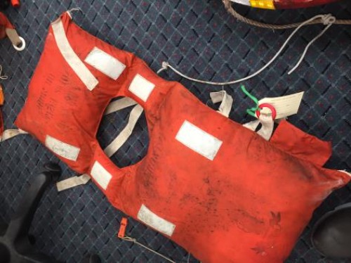 Figure 8 An Expired Watersport Life Vest