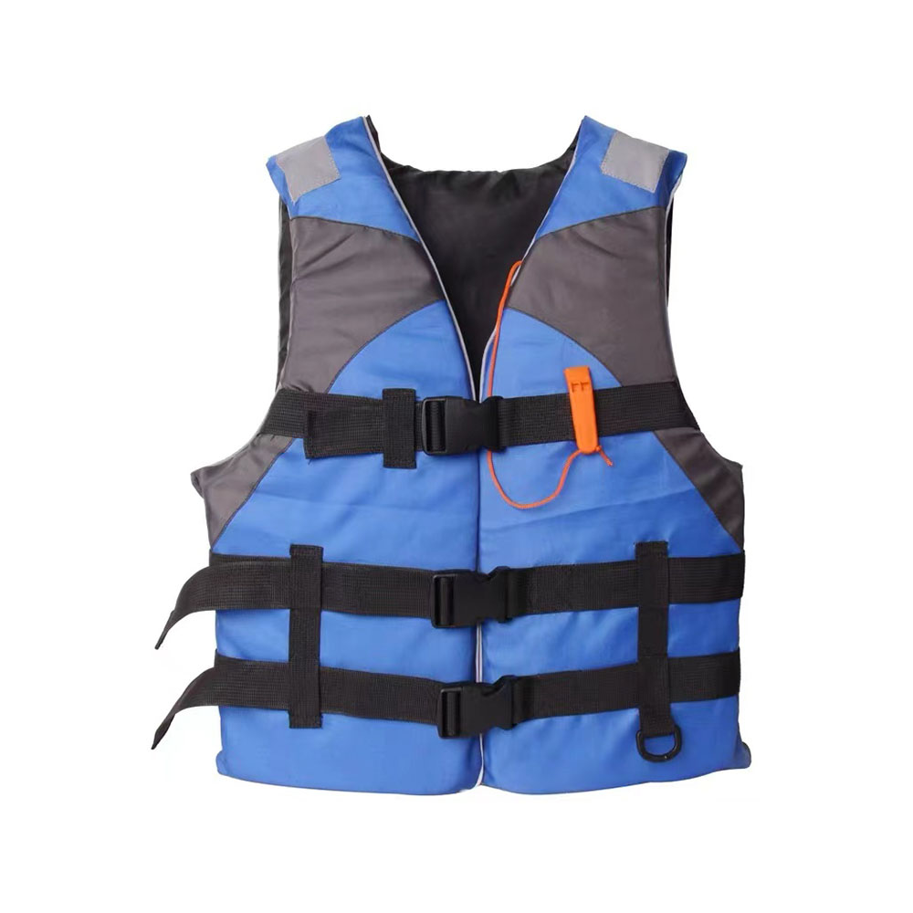 Adults Buoyancy Safety Life Saving Vest Fishing Waistcoat with Semicircle Pockets for Swimming Sailing Boating Kayak Floating Fishing Life Jacket 