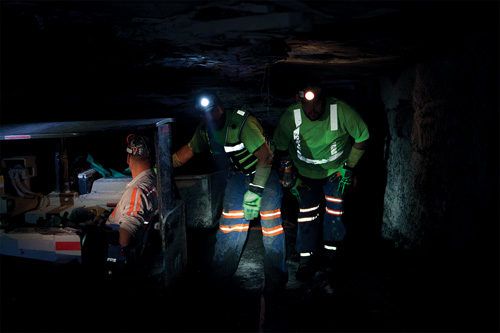 Figure 5 Reflective Safety Vest in Dark